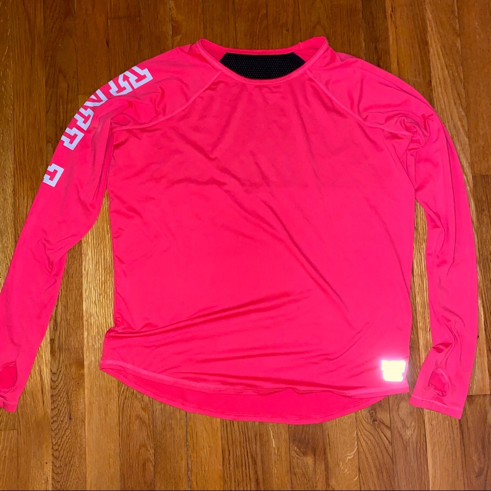 Pink Victoria Secret workout long sleeve